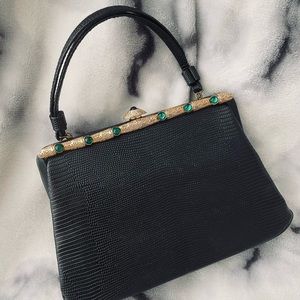 Vintage evening handle bag
